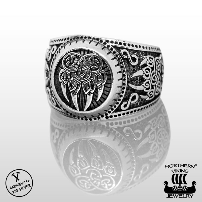 NORTHERN VIKING JEWELRY "KARHUN KÄPÄLÄ" SORMUS