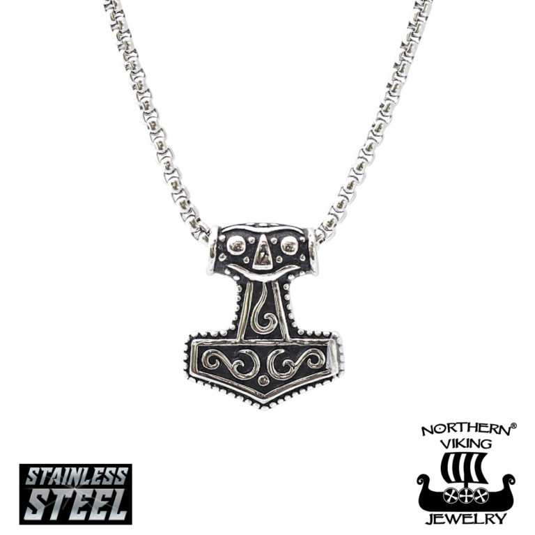 NORTHERN VIKING JEWELRY: MJÖLNIR THORIN VASARA -RIIPUS