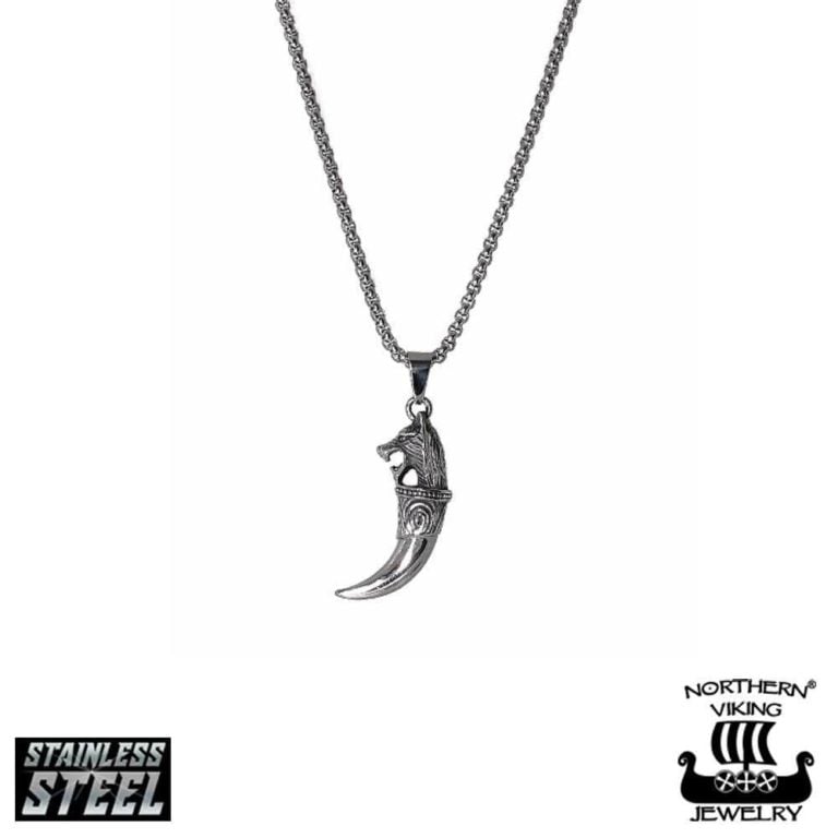 Northern Viking Jewelry®-Riipus "Fenrir Wolf Head"