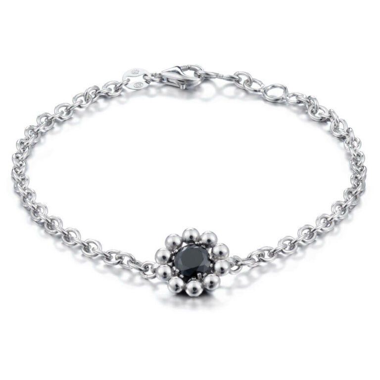 Lumoava Daisy rannekoru musta